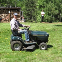 Ray and new toy