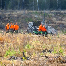 hunt club dragline crew
