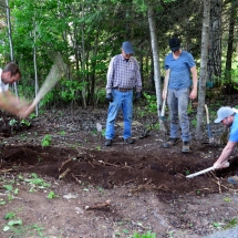 pick & shovel work